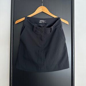 Nike Golf Dri-FIT Black Skirt with Built-In Shorts Size XS